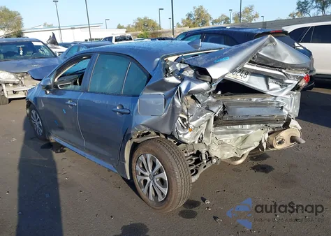 2022 Toyota Corolla Hybrid Le from USA, damaged, VIN JTDEAMDE5NJ059529
